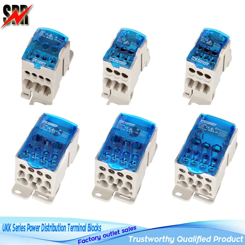 Ukk Series Power Distribution DIN-Rail Terminal Blocks