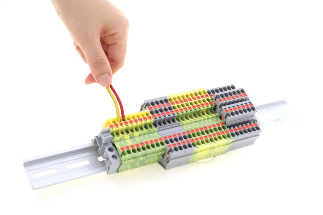 35mm2 Push-in Spring Terminal Block Phoenix PT Plug-in Terminal Block