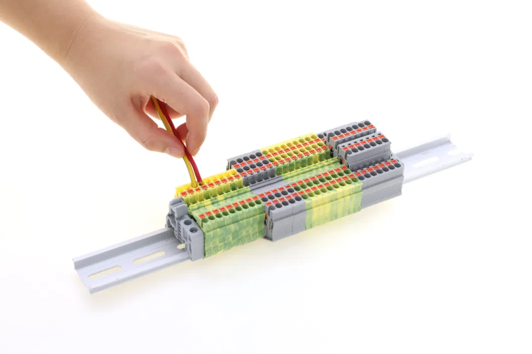 35mm2 Push-in Spring Terminal Block Phoenix PT Plug-in Terminal Block