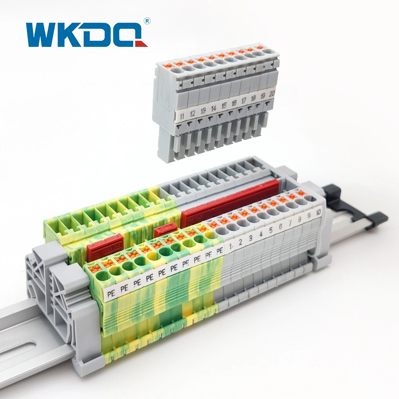 PT 2.5/1p Plug-in Connection 2.5mm Feed Through Terminal Blocks