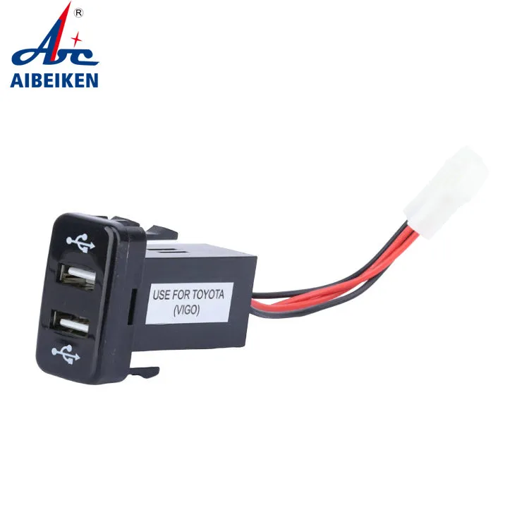 Аксессуары для мобильных телефонов, оптовая продажа, зарядное устройство, автомобильное зарядное устройство для телефона с двумя портами USB и терминалом