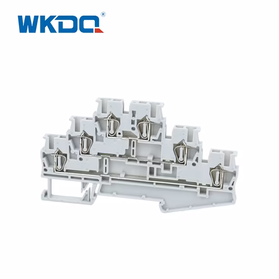 Многоуровневые клеммные колодки с пружинными контактами St 2.5